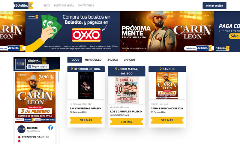Web Boletito